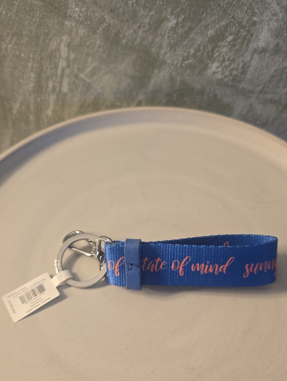 Vera Bradley Sunny State Of Mind Loop Keyring New